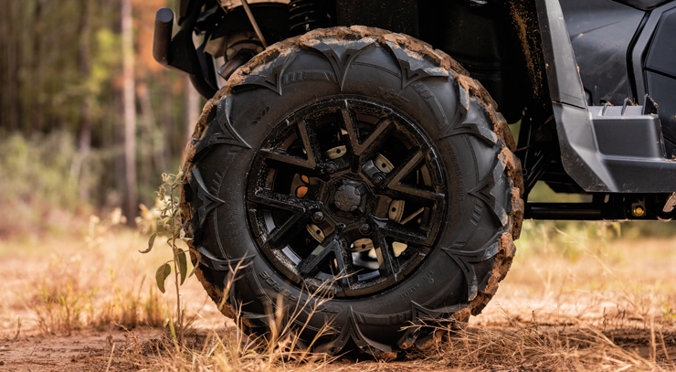 RUGGED XPS TYRES AND STEEL WHEELS